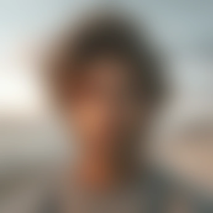 Blurred portrait of a person